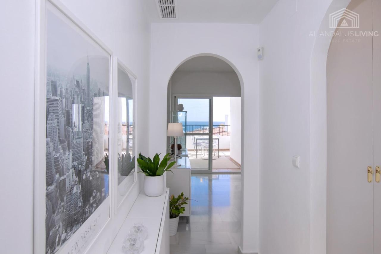 Scandinavian Style Apartment With Amazing Sea Views And South West Facing Sunny Terrace In Miraflores Walking Distance To The Beach! Μάλαγα Εξωτερικό φωτογραφία